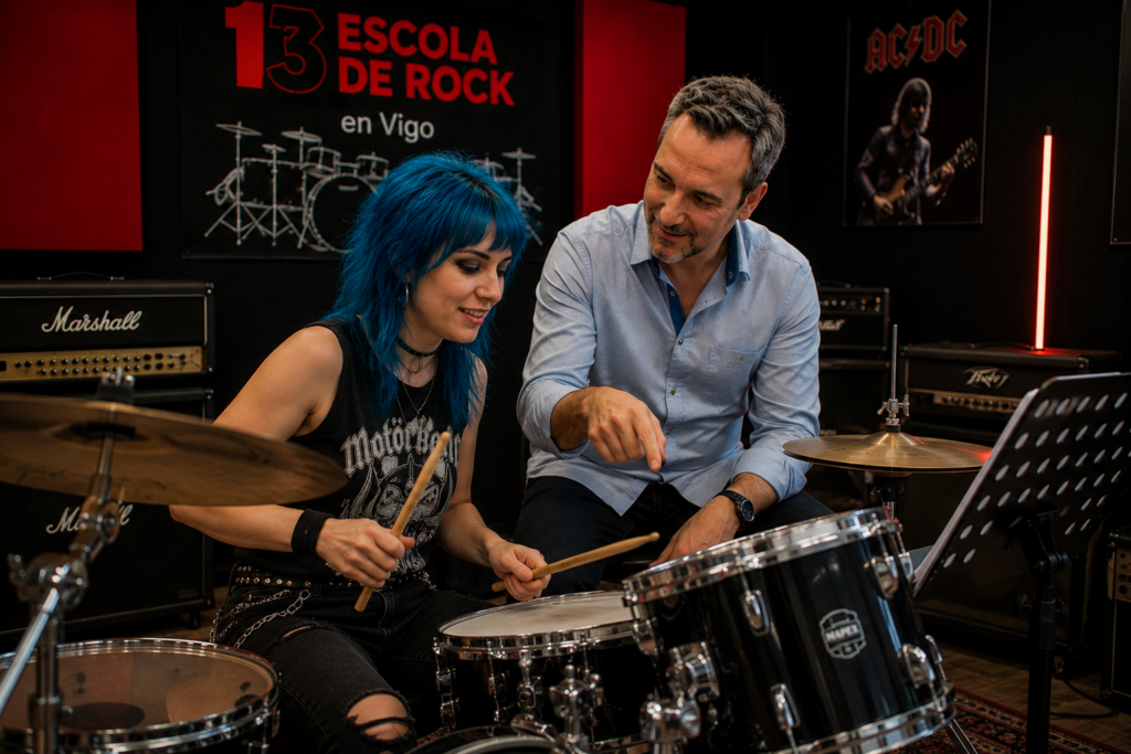 Clases de bateria en Vigo